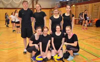 HLW-internes Volleyball-Turnier