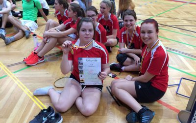HLW-Erfolg bei Badminton-Schulcup 2017