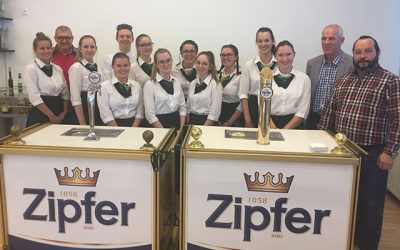 Christina Fehberger zapfte das schönste Bier