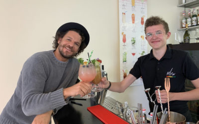 Cocktail-Weltmeister Barkeeper-Prüfer an HLW Wolfsberg