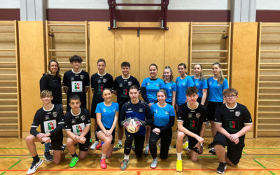 Futsal-Bezirksmeisterschaften in Sporthalle