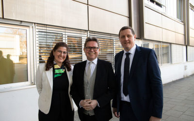 Minister Martin Polaschek besucht Bundesschulzentrum