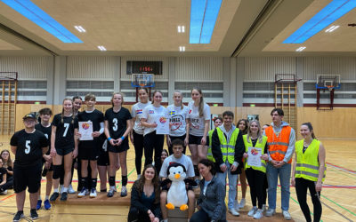 Schulinternes Volleyballturnier an der HLW