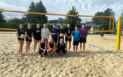 HLW-Beachvolleyballteam sichert sich zwei zweite Plätze